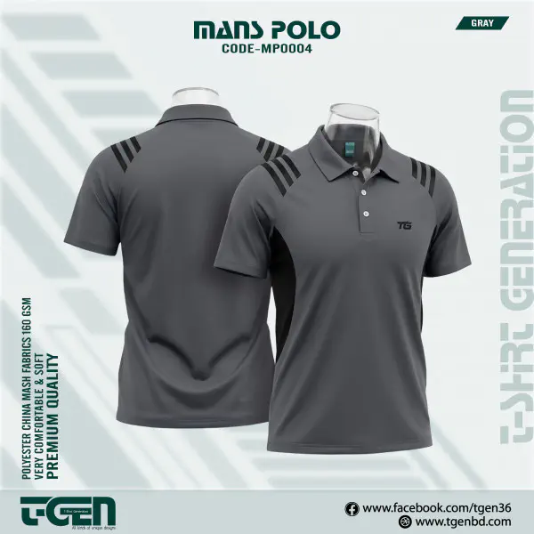 Mash Polo (Gray)