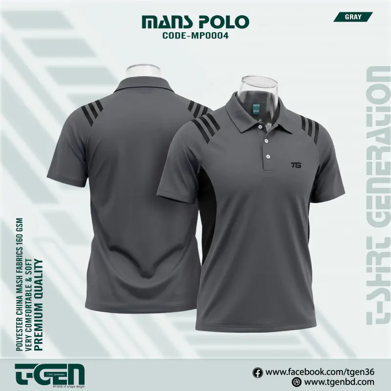 Mash Polo (Gray)