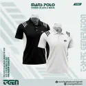 Mash Polo 2 Pcs Combo - Black_White