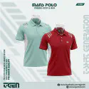 Mash Polo 2 Pcs Combo - Pest_Red