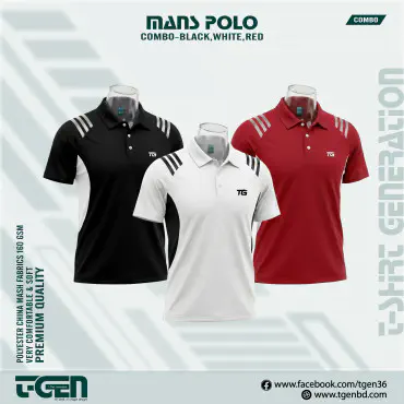 Mash Polo 3 Pcs Comb...