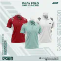 Mash Polo 3 Pcs Combo -Red_Pest_White