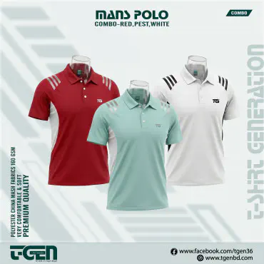 Mash Polo 3 Pcs Comb...