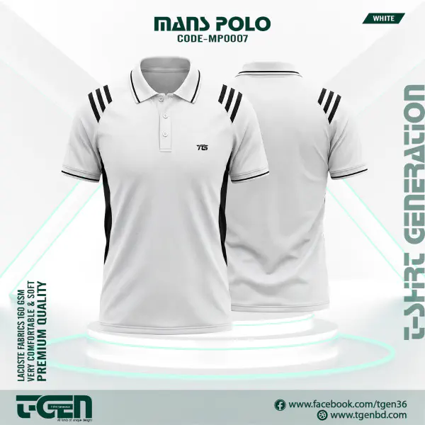 Lacoste Polo T-Shirt (White)