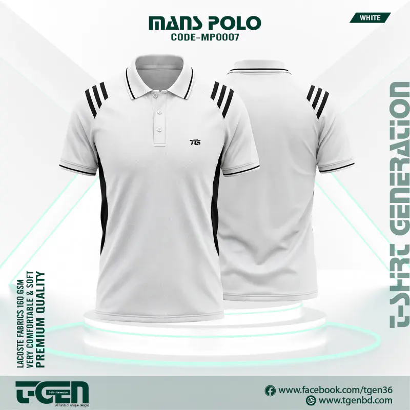 Lacoste Polo T-Shirt (White)