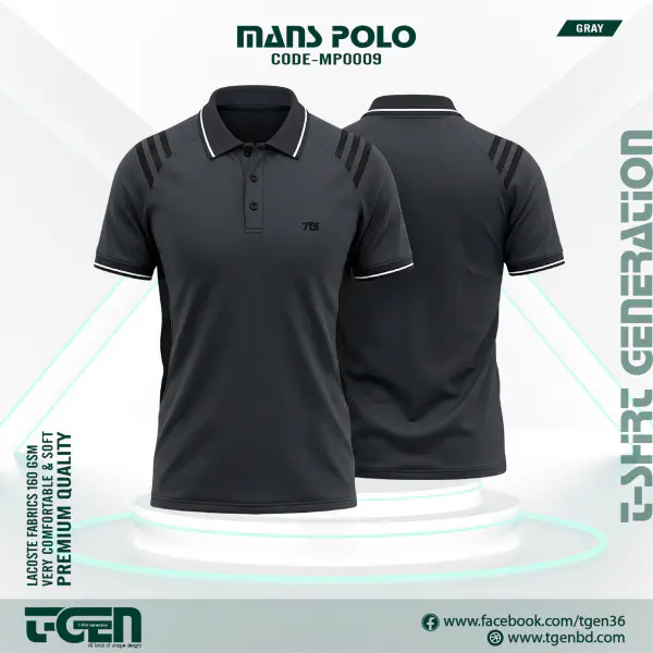 Lacoste Polo T-Shirt (Gray)