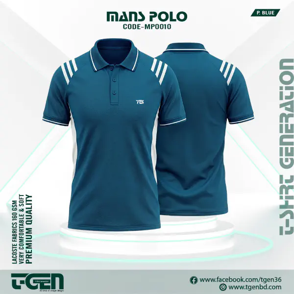 Lacoste Polo T-Shirt (Petrol Blue)