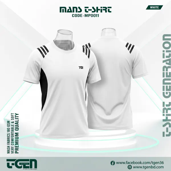 Mesh T-Shirt (White)