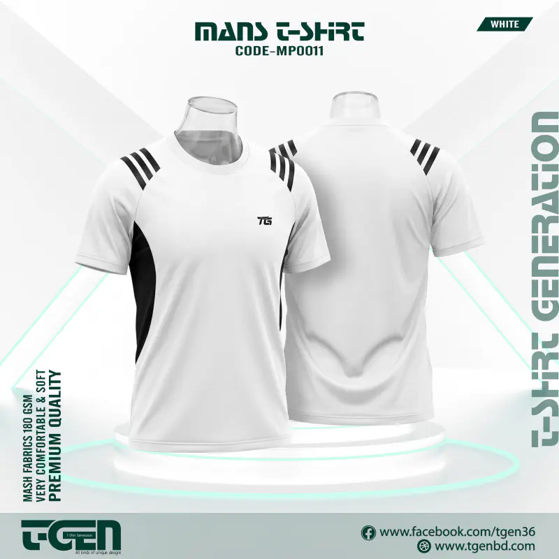 Mesh T-Shirt (White)