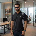 Mash Polo 2 Pcs Combo - Black_White