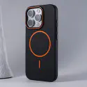 Ultrathin Matte Hit Color Lens Wireless Charging Hard PC Cover Magsafe Supported Case for Iphone