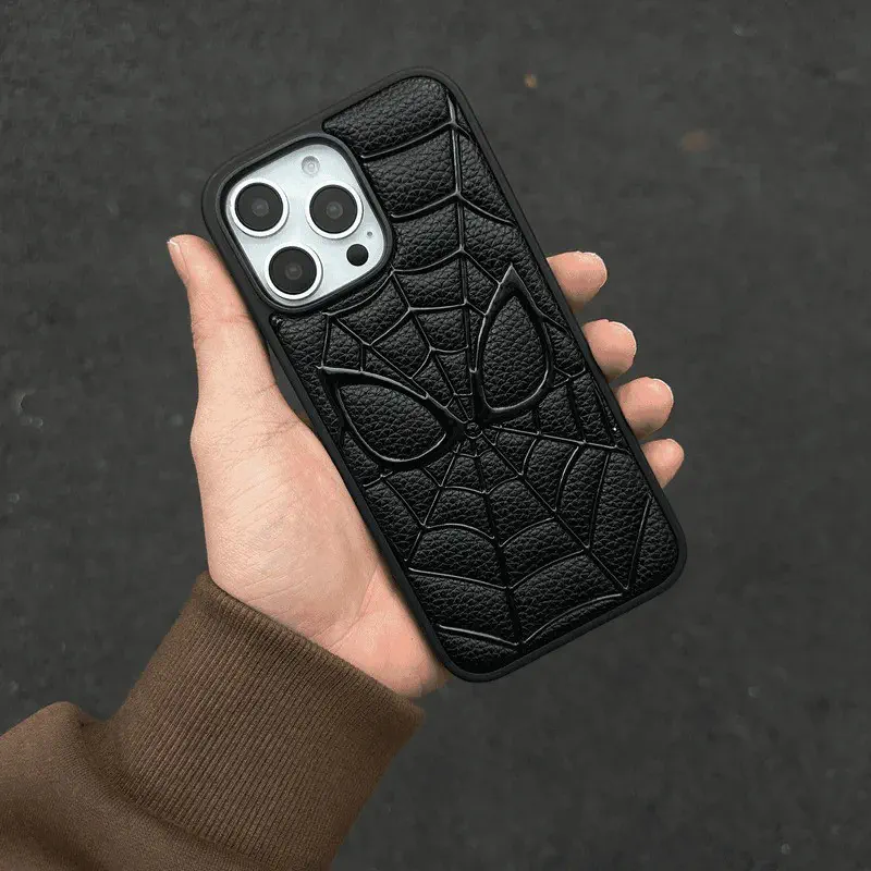 SPIDER MAN SOFT CASE FOR IPHONE 12 TO 16 PRO MAX