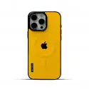 Hot Contrast Color PU Leather Magnetic Case For iPhone 12 To 16 Pro Max