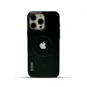 Hot Contrast Color PU Leather Magnetic Case For iPhone 12 To 16 Pro Max