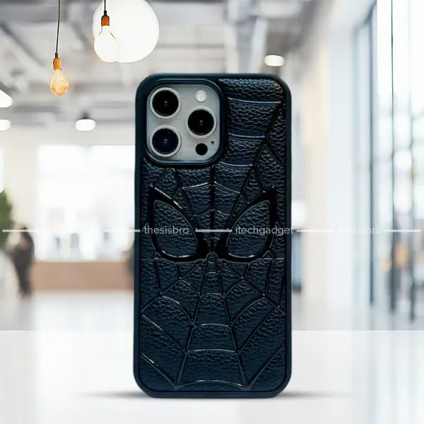 SPIDER MAN SOFT CASE FOR IPHONE 12 TO 16 PRO MAX