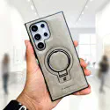 Premium PU Leather MagSafe Stand Case For Samsung Galaxy S25Ultra S24Ultra S23Ultra S22Ultra