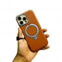 Official X-Level Leather Magnetic Ring Stand Case For iPhone 