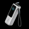 Anker Laptop Power Bank 25K mAh 165W, Built-In and Retractable Cables with Smart Display (A1695).