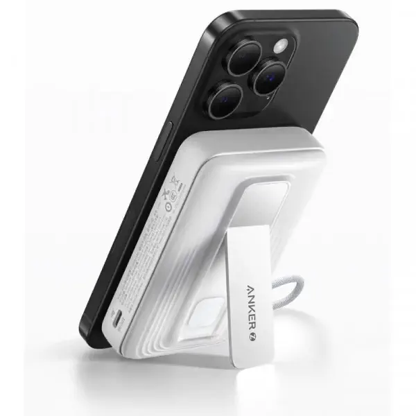 Anker Zolo 30W 10000mAh Power Bank with Built-in USB-C Cable.