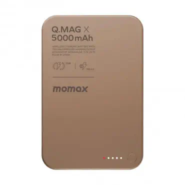 Momax 15W Q.Mag X Gen 2 5000mAh Magnetic Wireless Power Bank.