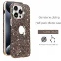 Fashion Electroplating Glitter Bling Magnetic Case for iPhone , Sparkle, Style & Wireless Convenience