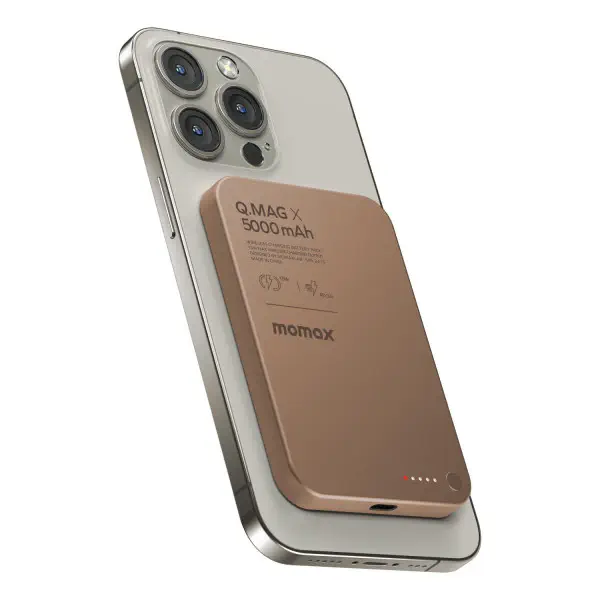 Momax Q.Mag X Magnetic Wireless Power Bank 5000mAh