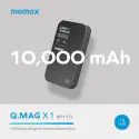 Momax Q.Mag X1 Magnetic Wireless Power Bank 10000mAh