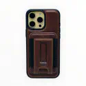 Suitable Business Leather Magnetic Card holder Case For iPhone 