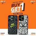 Buy One,Get One FREE! Spider Man & Nike Premium Quality & Stylish Design Case For Iphone