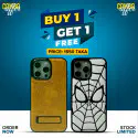 Buy One,Get One FREE! Spider Man Premium Quality & Stylish Design Case For Iphone 