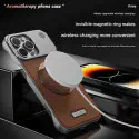  Frameless Design with Aromatherapy Hot Leather Magnetic Phone Case For iPhone 
