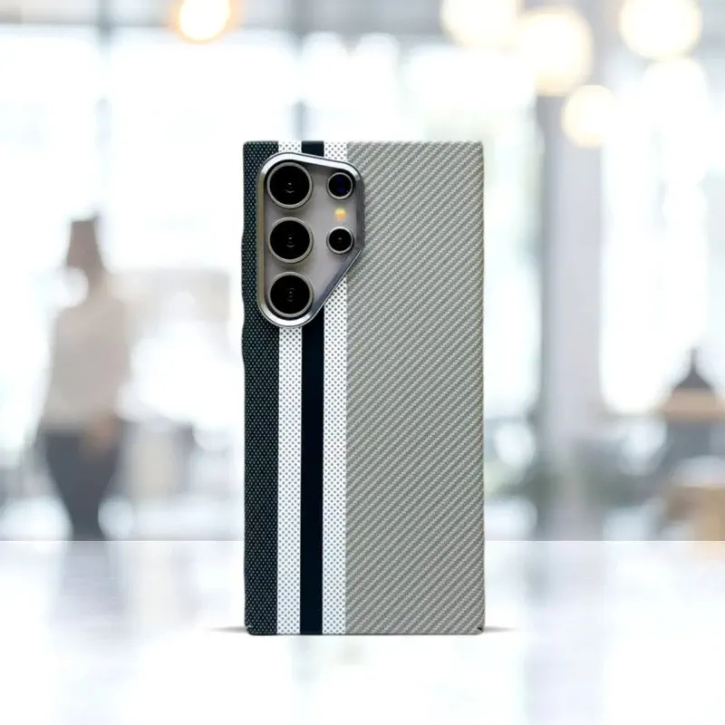 MagSafe Supported Luxo Carbon Fiber Case For Samsung Galaxy S25Ultra S24Ultra S23Ultra