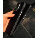 LUXO Life Carbon Fiber Texture Matte Bumper Case For iPhone 