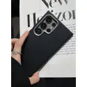 Premium Texture Leather Anti-Drop Protective Case For Samsung Galaxy S25 Ultra S24 Ultra S23 Ultra S22 Ultra