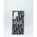 Luxury Christian Dior Pattern Designer Fabric Phone Case For Samsung Galaxy 