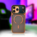 Premium Fusion Matte AuraGrip Magnetic Shockproof Case for iPhone