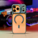 Premium Lens Guard MagSafe Supported Anti-Fall MagSlide Armor Case for iPhone