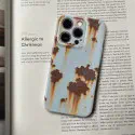 Rusty Glossy Pattern Vintage Hard Case For iPhone