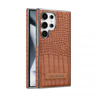Crocodile leather ma...