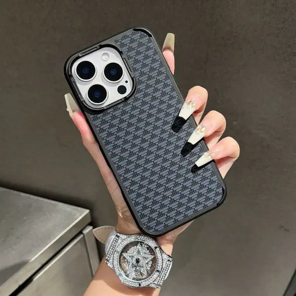 New Fashion Carbon Fiber Pattern Magnetic Suction Protective Cover For iPhone 