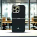 Super Finish Spigen Brand Leather Case With Magsafe Supported For iPhone