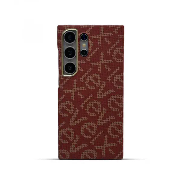 Xlevel Carbon Fiber Texture Ultra-Thin PC Case For Samsung S25 Ultra S24 Ultra 