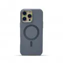 Metal Camera Frame Strong Magnetic PU Leather Case For iPhone 