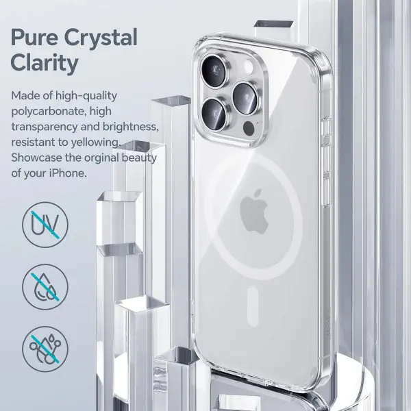 BENKS Lucent Pro Anti-yellowing Case for iPhone 16 / 16 Plus / 16 Pro / 16 Pro Max