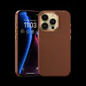 Benks Vintage Vegan Leather Case for iPhone 15 Pro Max