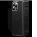 Genuine Kevlar Metal frame spring buckle carbon fiber back shell magnetic suction naked phone case without frame