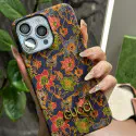 Luxury Floral Print Gucci Style iPhone Cover