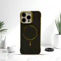 Luxury Frameless Magsafe Supported Carbon Fiber Case For Iphone