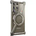 Metal Z Shape Frameless Design Bumper 360° Rotation Kickstand Aluminum Case For Samsung Galaxy 