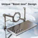 Metal Z Shape Frameless Design Bumper 360° Rotation Kickstand Aluminum Case For Samsung Galaxy 